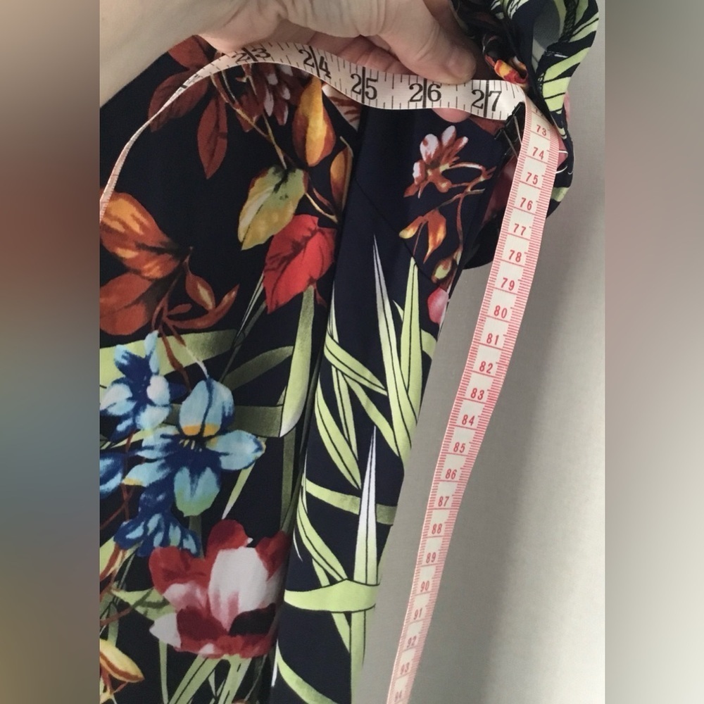 NWT Connected Apparel Plus Women’s Floral Print Polyester Maxi Dress; Size 24W - Picture 7 of 9